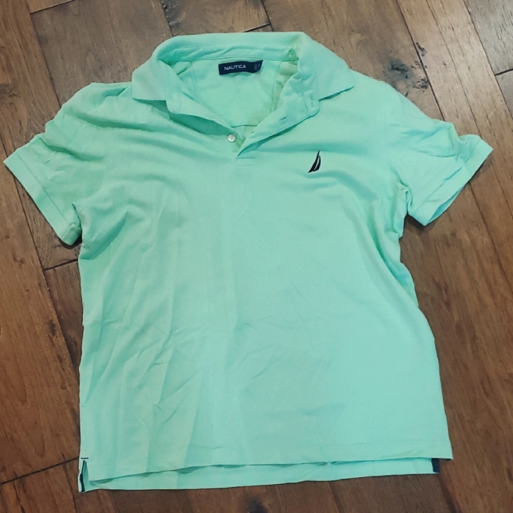 3 for $21 💜Nautica Light Green Polo Shirt